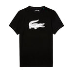 Lacoste Mens Crocodile T-Shirt TH2042-258 Black/White