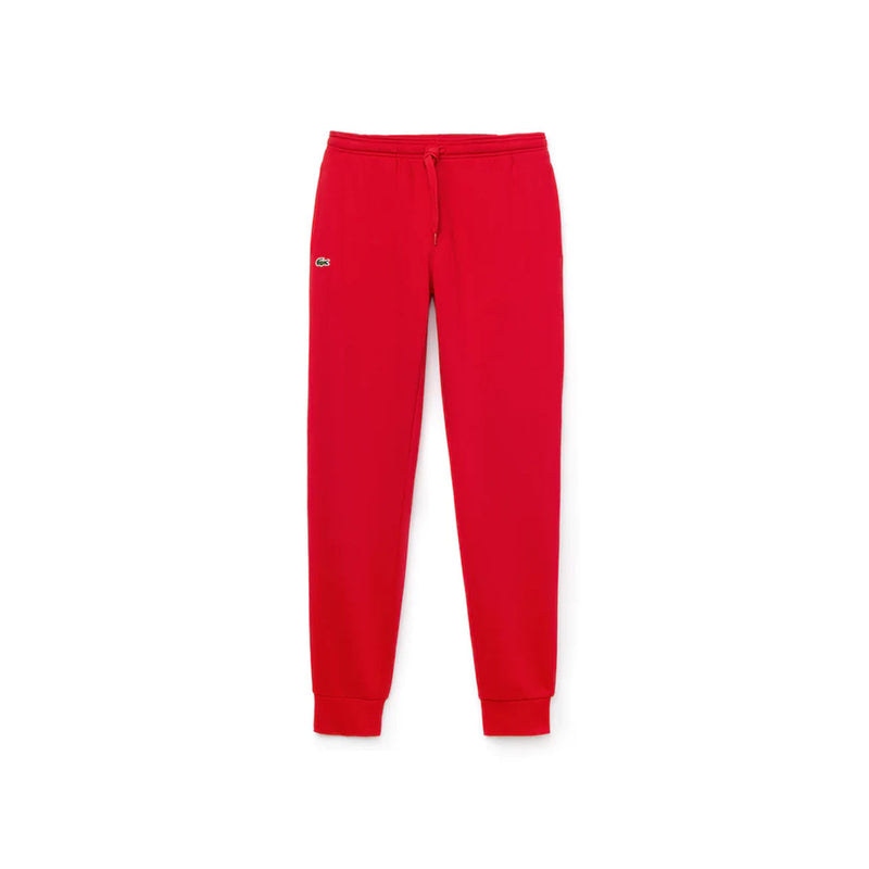 Lacoste Mens Brushed Fleece Joggers XH5528-5MK Red
