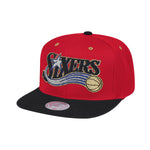 Mitchell & Ness Mens NBA Philadelphia 76Ers Reload HWC Hats 6HSSJS19207-P76RDBK Red/Black