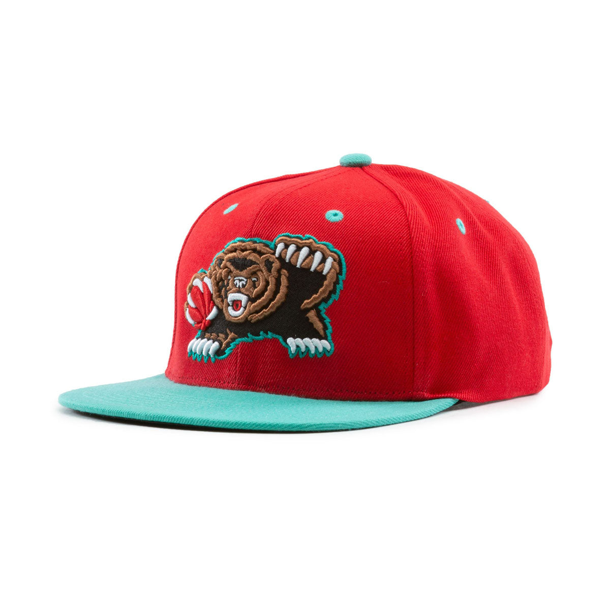 Mitchell & Ness Vancouver Grizzlies NBA White Snapback Hat Cap