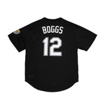 Mitchell & Ness Mens NBA Tampa Bay Rays Authentic BP Pullover Jersey - Wade Boggs Jersey ABPJ3032-TBR98WBOBLCK Black