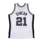 Mitchell & Ness Mens NBA San Antonio Spurs Swingman Jersey - Tim Duncan SMJYCP19247-SASWHIT98TDU White