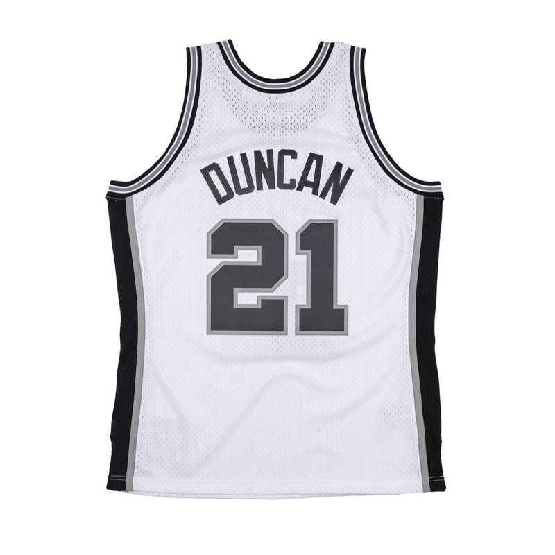 Mitchell & Ness Mens NBA San Antonio Spurs Swingman Jersey - Tim Duncan SMJYCP19247-SASWHIT98TDU White