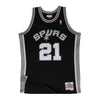 Mitchell & Ness Mens NBA San Antonio Spurs Swingman Jersey - Tim Duncan SMJYGS18208-SASBLCK98TDU Black