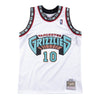 Mitchell & Ness Mens NBA Vancouver Grizzlies Swingman Jersey - Mike Bibby SMJYGS18378-VGRWHIT98MBI White