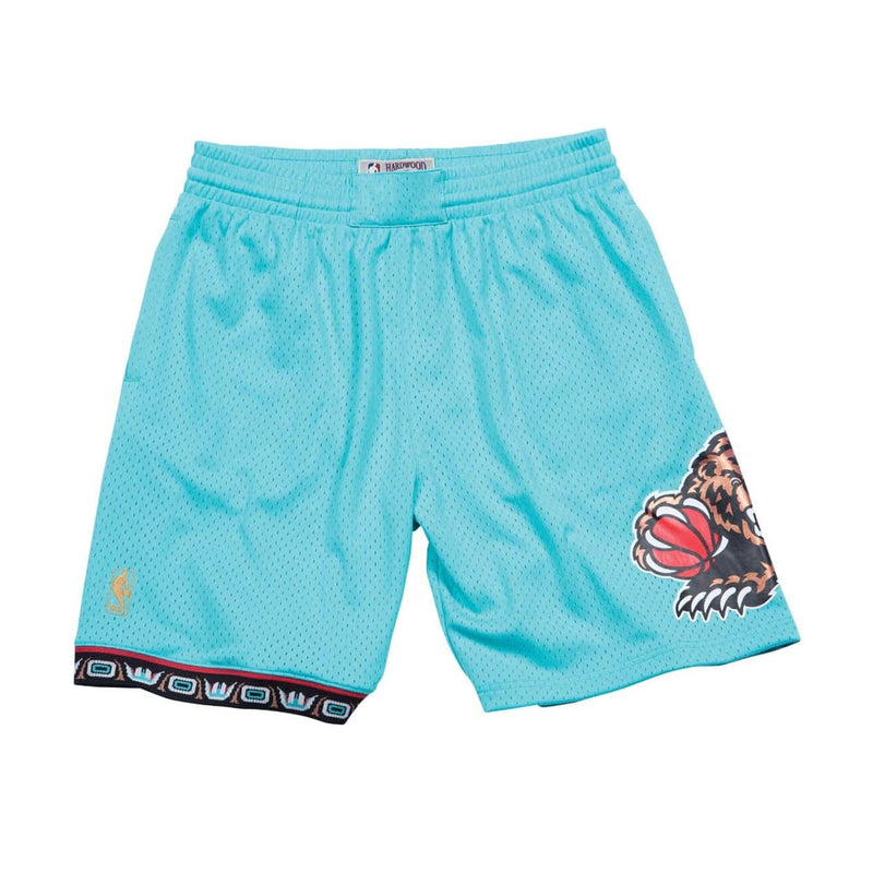 Mitchell & Ness Mens NBA Vancouver Grizzlies Swingman Shorts SMSHGS18259-VGRTEAL96 Teal