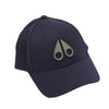 Moose Knuckles Mens Fashion Logo Icon Strapback Hat M13MA534-292 Black