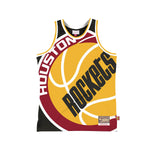 Mitchell & Ness Mens NBA Houston Rockets Blown Out Fashion Jersey MSTKBW19146-HROBLCK Blck