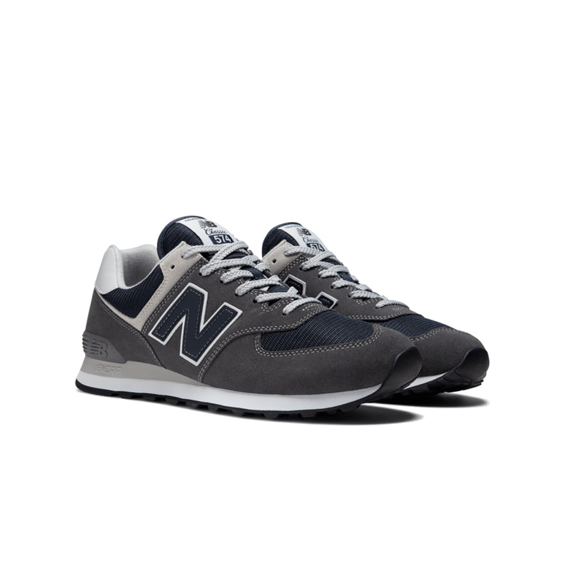 New Balance Mens 574 Casual Shoes ML574-EI2 Grey/Navy