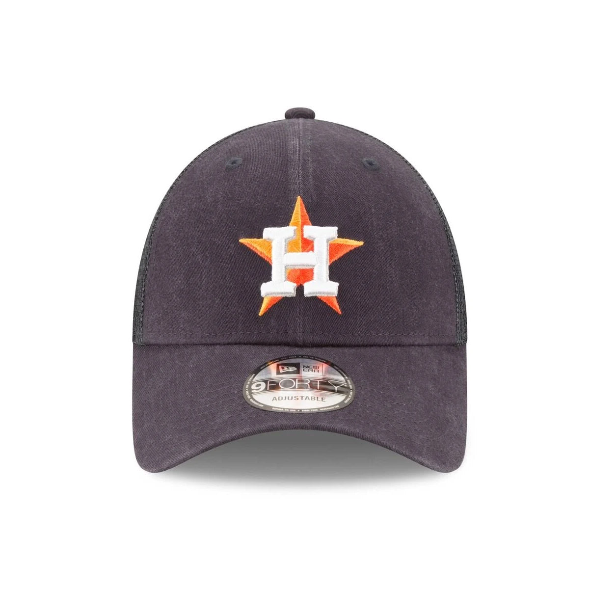 Men's New Era Houston Astros Blackout Trucker 59FIFTY - Fitted Hat