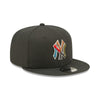 New Era Mens MLB New York Yankees Multi Color Pack 9Fifty Snapback Hat 60276790 Dark Grey, Grey Undervisor