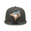 New Era Mens MLB Toronto Blue Jays Multi Color Pack 9Fifty Snapback Hat 60277865 Dark Grey, Grey Undervisor