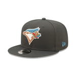 New Era Mens MLB Toronto Blue Jays Multi Color Pack 9Fifty Snapback Hat 60277865 Dark Grey, Grey Undervisor