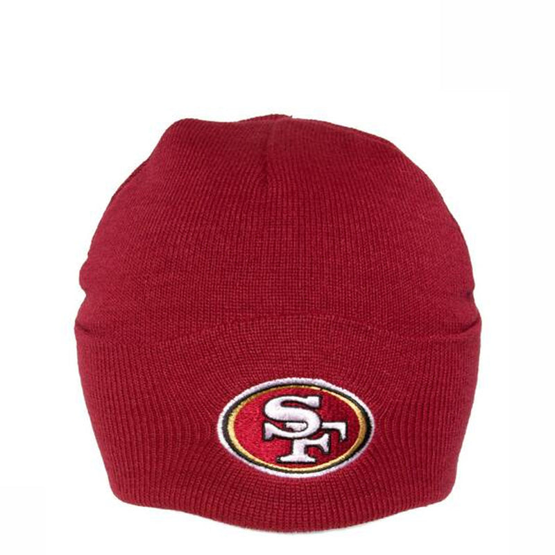 New Era Mens San Francisco 49Ers Nfl Super Bowl Xxix Logo Cuffed Knit Hat