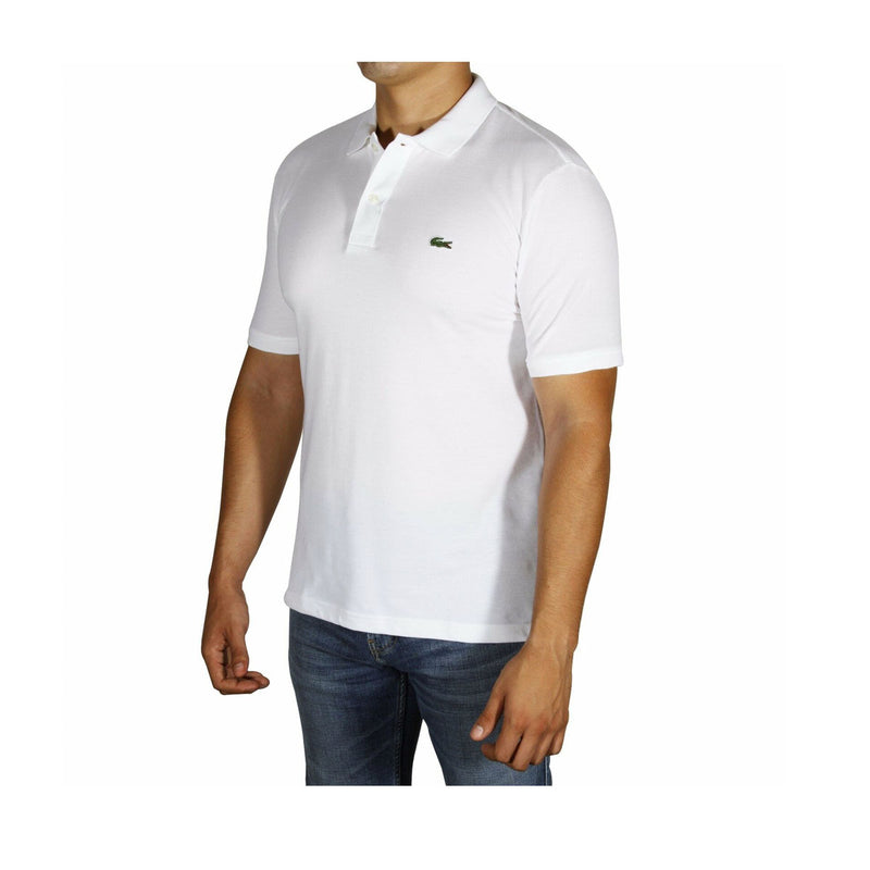 Lacoste Mens Slim Fit Polo T-Shirt PH4012-51-001 White