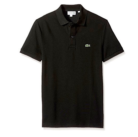 Lacoste Mens Short Sleeve Pique Polo T-Shirt PH4012-031 Black