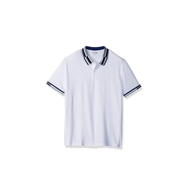 Lacoste Mens Semi Fancy Polo T-Shirt PH7131-51-166 Navy Blue