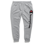 Champion Mens Powerblend Graphic Joggers GF22H-1IC Oxford Gray