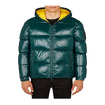 Save The Duck Mens Hooded Jacket 1475 Alpine Green Xl