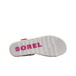 Sorel Womens Cameron Flatform Wedge Sandals 2049151-650 Fuchsia Fizz/Sea Salt