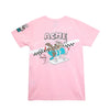 Southpole Mens Wile E.Coyete Crewneck T-Shirt 22391-W1095-PK Pink