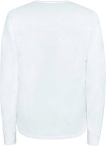 Champion Mens Life Heritage Long Sleeve T-Shirt T3822-WHITE White
