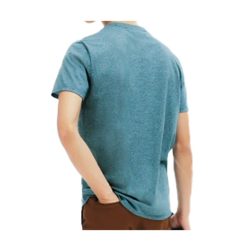 Lacoste Men Tee-Shirts Short Sleeve Pima Crewneck Tee TH6709-ZNP Danube Chine