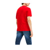 Lacoste Men Tee-Shirts Ss Supple Jersey 'Graphic Anim' Teeshirt Reg TH8602-240 Red
