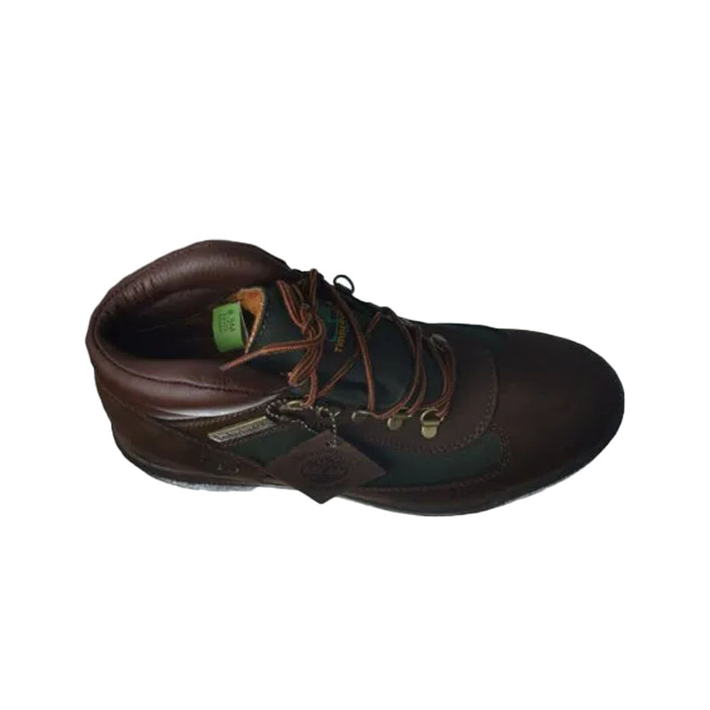 Timberland Mens Field Boot Waterproof, 10025 Olive Green/Brown Nubuck