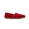 Toms Mens Classics Canvas Alpargata Slip-On Shoes 001001A07 Red