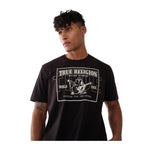 True Religion Mens Relaxed True Srs T-Shirt 106531-1001 Jet Black