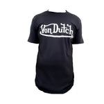 Von Dutch Mens Casual Keep An Eye Out Tee T-Shirt SS0104 Black