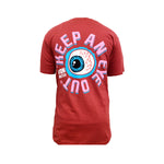 Von Dutch Mens Casual Keep An Eye Out Tee T-Shirt SS5104 Red