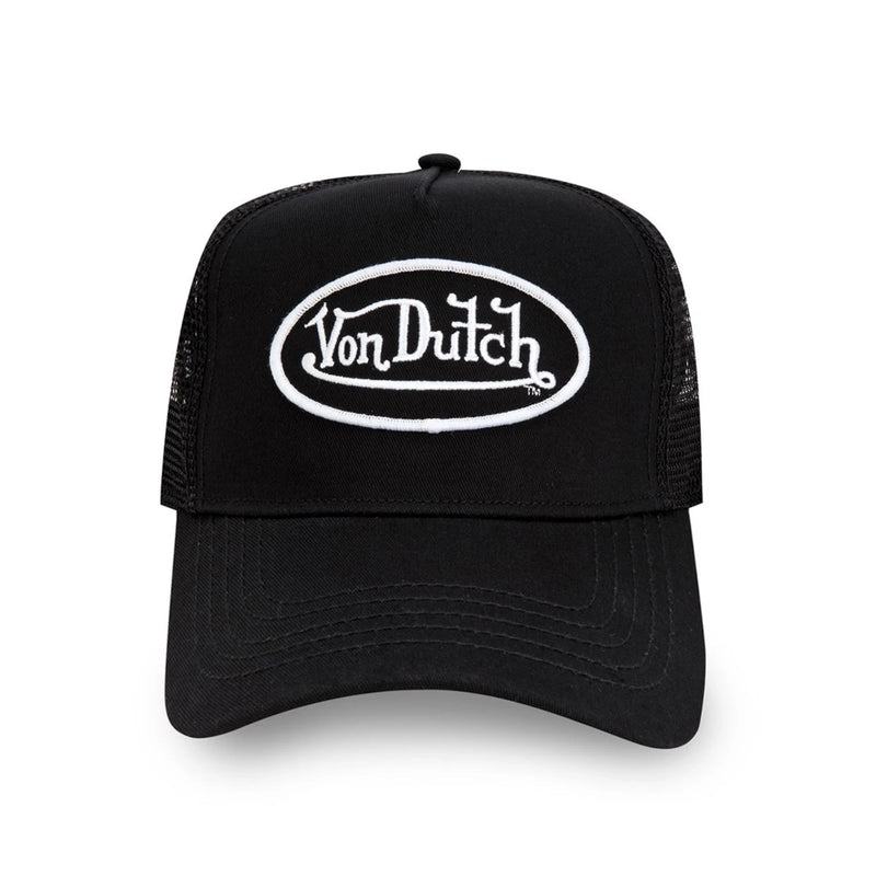 Von Dutch Unisex Classic 51 Trucker Snapback Hat VDHT51 Black